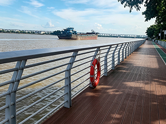 T026 Aluminum Handrail River Guardrail