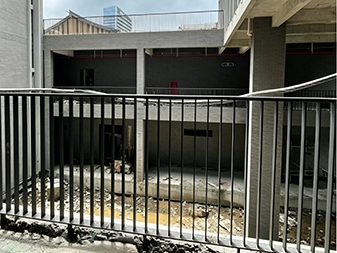Y053 Flat Steel Balcony Guardrail