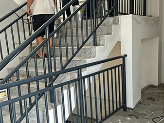Y061 Zinc Steel Staircase Guardrail