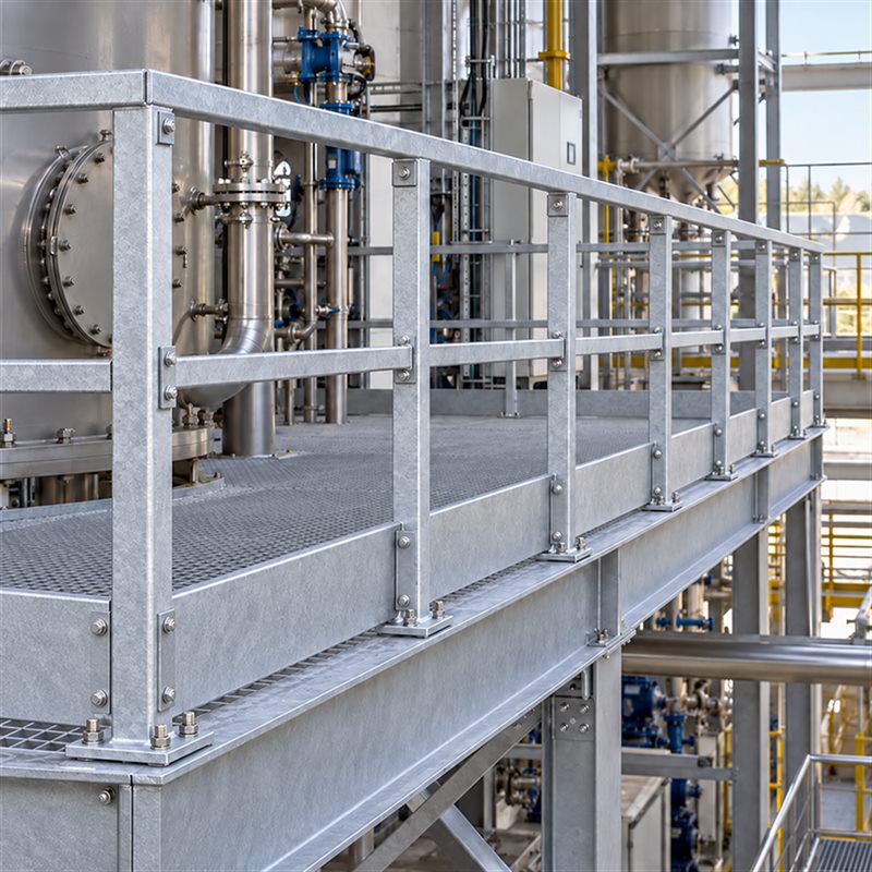 Platform Guardrail Selection Guide: Key Specifications for Industrial and Public Projects